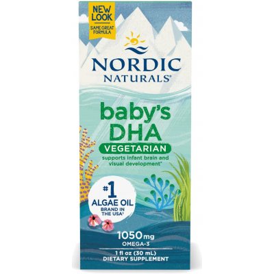 Nordic Naturals Baby´s Vegetarian 1050 mg Unflavored 30 ml – Hledejceny.cz