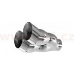 FENNO koncovka výfuku nerez. kulatá dvojitá, DTM, průměr tr. 58 mm, konc. 2x76 mm, d=200 mm – Hledejceny.cz