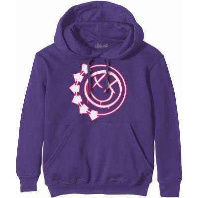 Blink 182 mikina, Six Arrow Smiley Purple – Hledejceny.cz