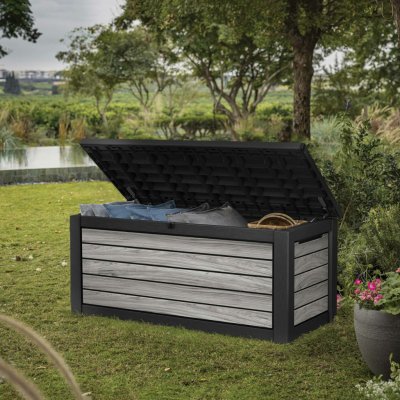 Keter Deco 630 l storm grey – Zboží Mobilmania