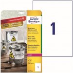 Avery Zweckform L4775-8 Odolné PET etikety 210x297mm 8 ks bílá – Zboží Dáma