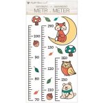 Anděl Přerov Samolepky na zeď dětský metr - lesní zvířátka, do 160 cm – Zboží Dáma