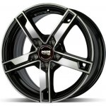 MAM W4 7x17 5x112 ET48 black polished – Hledejceny.cz