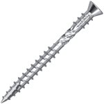 Terasové vruty 5,0 mm, nerez A2, dvojitý závit, voskované (200 ks + bit) – Zboží Mobilmania