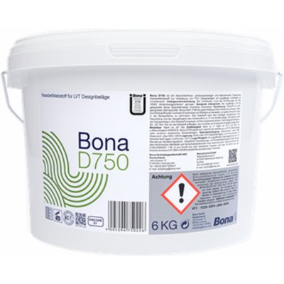 BONA Lepidlo D750 na vinyl a PVC 6 kg – Zbozi.Blesk.cz
