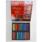 Koh-i-noor křídy (pastely) prašné umělcké 7x7 Toison D´or souprava 24 ks – Zboží Dáma