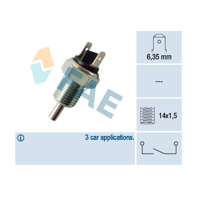 Spínač, světlo zpátečky FAE 40080 – Hledejceny.cz