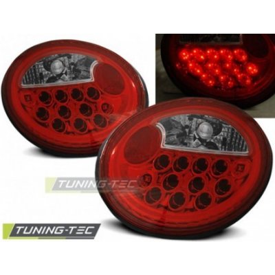 ZADNÍ SVĚTLA, LAMPY LED VOLKSWAGEN NEW BEETLE, 1998-2005, ČIRÉ, ČERVENÉ – Hledejceny.cz