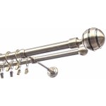 Garnyze-levneCZ Garnýže Koule Elegant dvouřadá mosaz komplet 25/16 mm 300 cm – Sleviste.cz