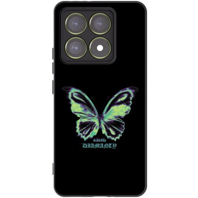 Picasee silikonový černý obal pro Xiaomi 14T - Diamanty Blue – Zboží Živě