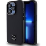 DKNY PU Leather Stack Logo Magsafe pro iPhone 15 Pro Black DKHMP15LPSMCSLK – Zboží Mobilmania