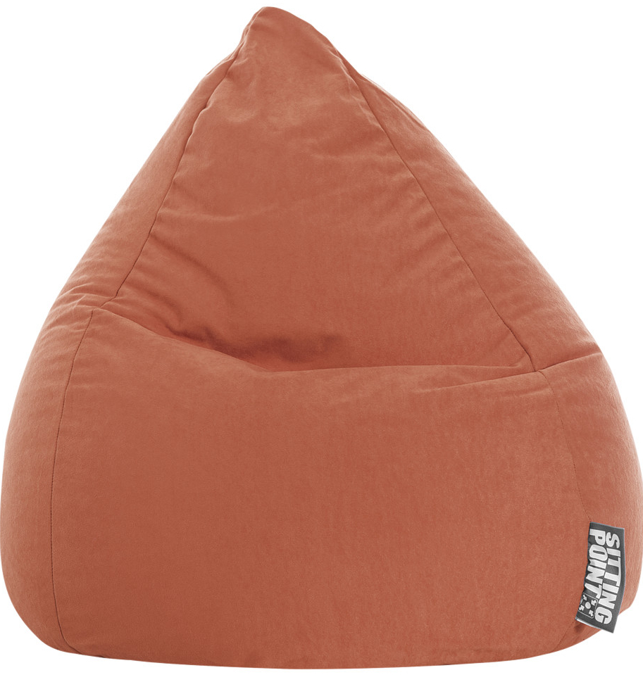 Beanbag sedací vak Easy L 70 x 90 cm oranžový