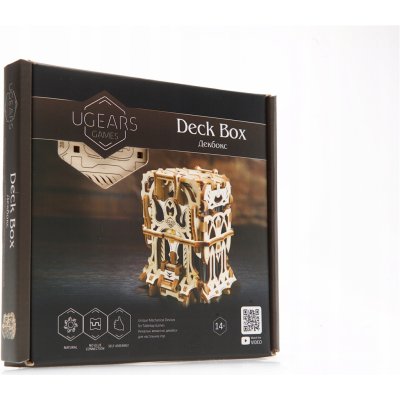 Ugears 3D puzzle Karetní box 65 ks – Zboží Mobilmania