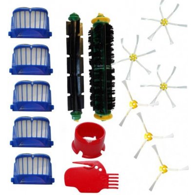 NipponCEC iRobot Roomba 681 sada kartáčů, bočních kartáčků a HEPA filtrů 15 ks – Zbozi.Blesk.cz
