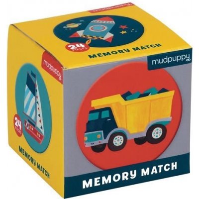 Mudpuppy Mini Memory Game pexeso Geometrická zvířata – Zbozi.Blesk.cz