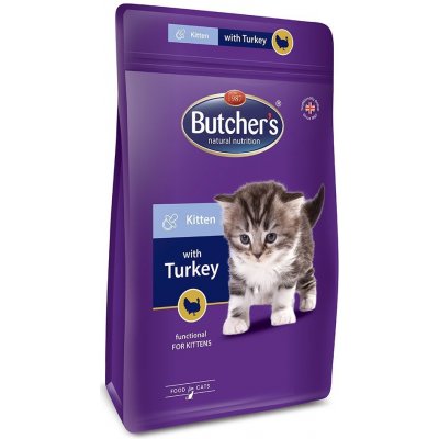 Butcher's Cat Pro Series Kitten s krůtou 0,8 kg