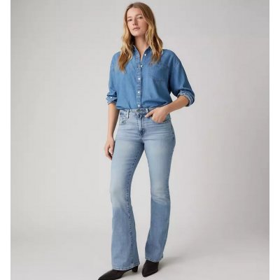 Levi´s dámské džíny 726 High-Rise Flares A3410-0027 modré – Hledejceny.cz
