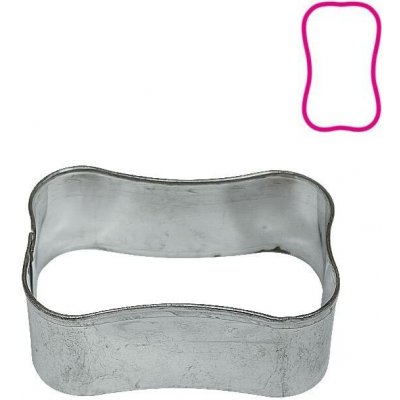 Pavoni Vykrajovátko nerez na dezerty (obdélník) 7,6x5,1, v.4cm – Hledejceny.cz