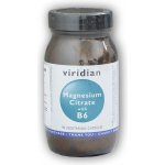 Viridian Magnesium Citrate with Vitamin B6 90 kapslí – Hledejceny.cz