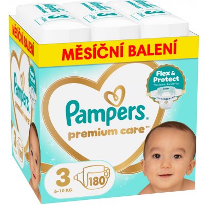 Pampers Premium Care 3 180 ks – Hledejceny.cz