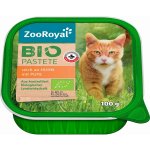 ZooRoyal Bio kuřecí maso s krůtím masem 16 x 100 g – Hledejceny.cz