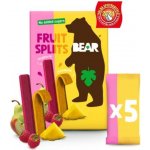 BEAR Fruit Splits malina a ananas 5 x 20 g – Zboží Dáma