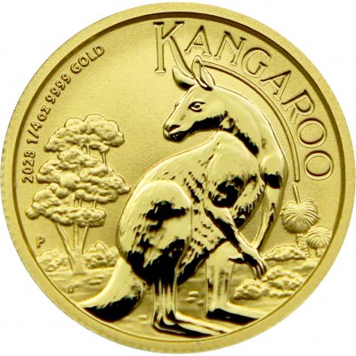 The Perth Mint Zlatá mince Australian Kangaroo 1/4 oz