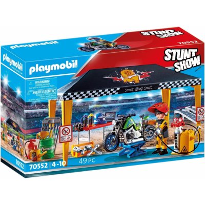 Playmobil 70552 Kaskadérská show Servisní stan – Sleviste.cz