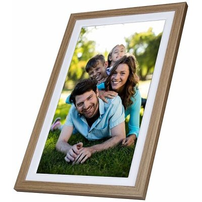 Rollei fotorámeček WiFi 212/ úhlopříčka 21.5"/ 32GB/ 4W/ Frameo APP/ Světlé dřevo – Sleviste.cz