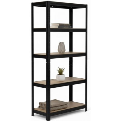 Mamutex Standard Regál 1500 x 700 x 300 mm 5 polic černý – Zbozi.Blesk.cz