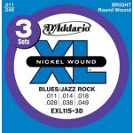 D'addario EXL115-3D – Zboží Dáma