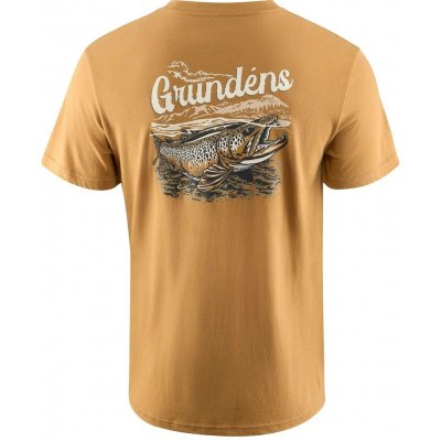 Grundéns tričko Leroy Brown SS T-Shirt Whiskey – Hledejceny.cz