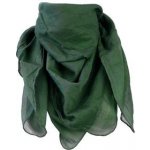 šátek velký tmavě zelený – Zboží Dáma