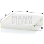 Filtr, vzduch v interiéru MANN-FILTER CU 19 001 (CU19001) – Hledejceny.cz