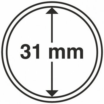 LEUCHTTURM Bublinky na mince10 ks Ø 31 mm