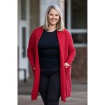 Kardigan CORAL [8354] Červená – Zboží Dáma