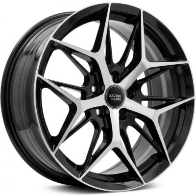 Racing Line FBX114 7x17 5x114.3 ET40 black polished – Hledejceny.cz