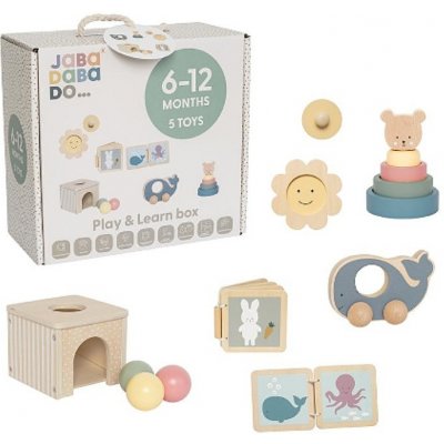 JaBaDaBaDo Sada hraček edukativní box pro miminka – Zbozi.Blesk.cz
