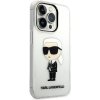 Pouzdro a kryt na mobilní telefon Apple Pouzdro AppleMix KARL LAGERFELD Choupette NFT Apple iPhone 14 Pro - plastové / gumové - čiré