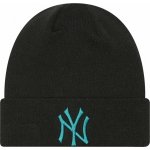 New York Yankees MLB League Essential Cuff beanie black/Light blue – Zboží Mobilmania