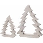 DRAGIMEX Stojací dekorace stromeček betonový bílošedý 25 x 31 cm, 1 ks – Hledejceny.cz