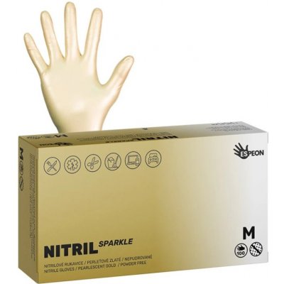 ESPEON Nitril Pearl GOLD 100 ks – Zbozi.Blesk.cz