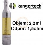 Kangertech T3D Clearomizer 1,5ohm žlutý 2,2ml – Zboží Dáma