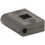 Plastový vymezovač plotového panelu, černý, průměr drátu 5 mm – Zboží Mobilmania