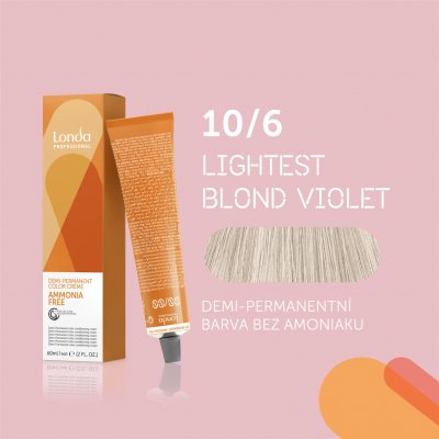 Londa Demi-Permanent Color 10/6 60 ml – Zbozi.Blesk.cz