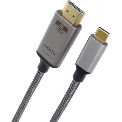 PremiumCord USB-C na HDMI, 2m, 8K@60Hz,4K@144Hz - ku31hdmi22 – Sleviste.cz