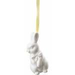 Velikonoční závěsná dekorace porcelánový zajíček stojící, 7 cm – Hledejceny.cz
