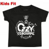 Dětské tričko ROCK OFF Tričko dětské Ozzy Osbourne Logo Black OZZTS26BB