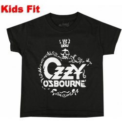 ROCK OFF Tričko dětské Ozzy Osbourne Logo Black OZZTS26BB