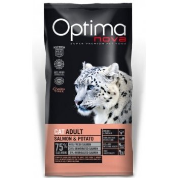 OPTIMA nova cat GF ADULT salmon potato 2 kg